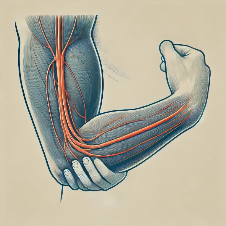 cubital tunnel syndrome ulnar nerve compression diagnosed with nerve conduction study